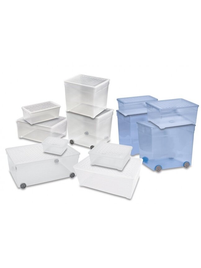 Daiktadėžė CURVER, 10 l, skaidri, 34,2×29,7×12,5 cm 2