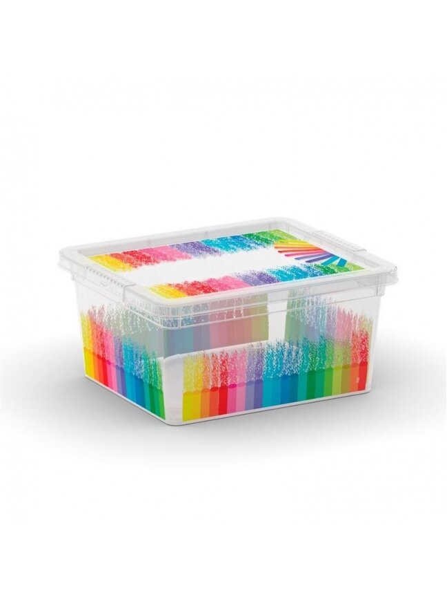Daiktadėžė KIS, 2 l, spalvota, 19,5×16,5×9,5 cm Daiktadėžė KIS, 2 l, spalvota, 19,5×16,5×9,5 cm