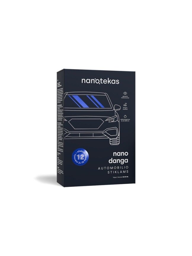 DANGA NANO AUTOMOBILIO STIKLAMS 2X30ML