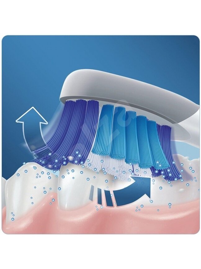 Dantų šep. antgaliai „Oral-B Pulsonic Sensitive“ SR32-4S 2 Dantų šep. antgaliai „Oral-B Pulsonic Sensitive“ SR32-4S 2