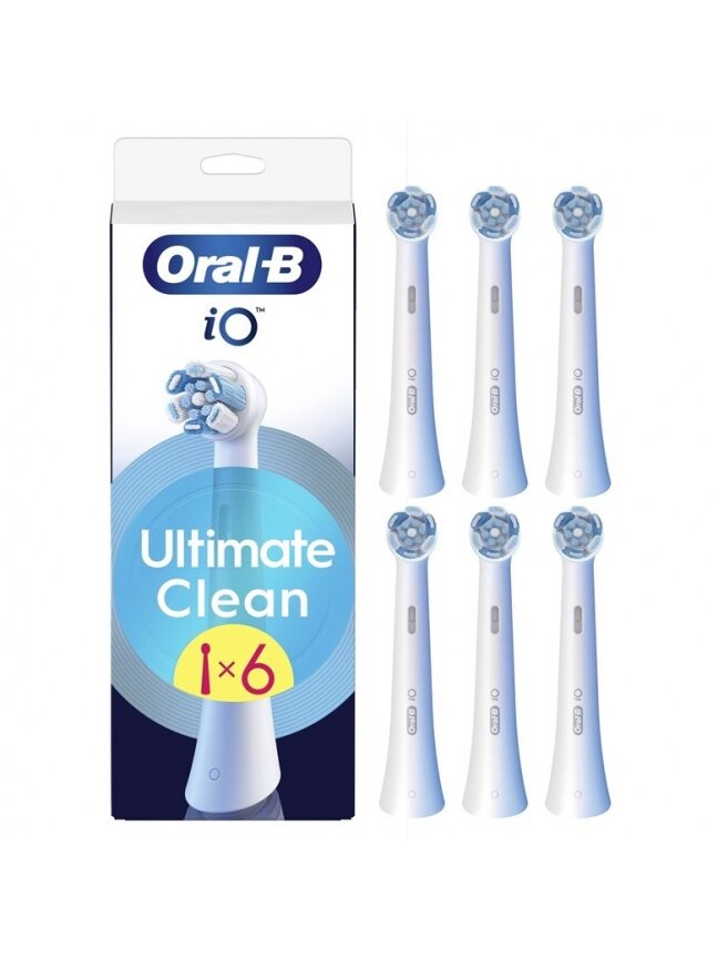 Dantų šepetėlio galvutė Oral-B iO Ultimate clean, 6 vnt.
