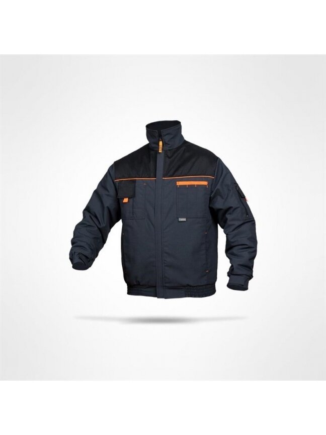 Darbinė striukė Sara Workwear, mėlyna, M dydis 1