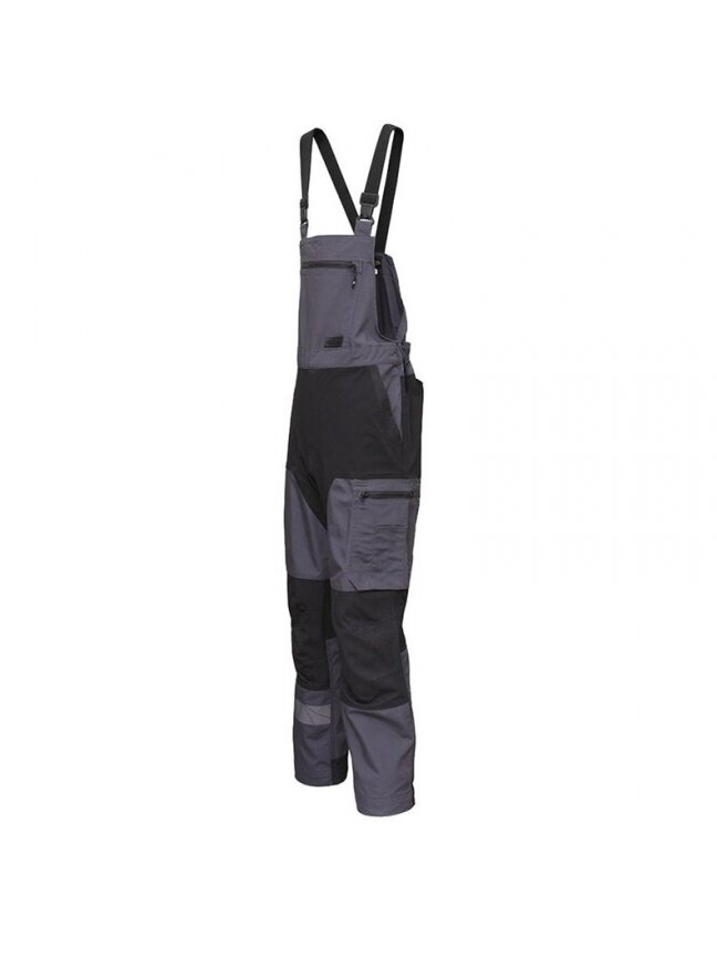 Darbinis puskombinezonis BoSafety Cirius, juoda/pilka 48 dyd 2 Darbinis puskombinezonis BoSafety Cirius, juoda/pilka 48 dyd 2