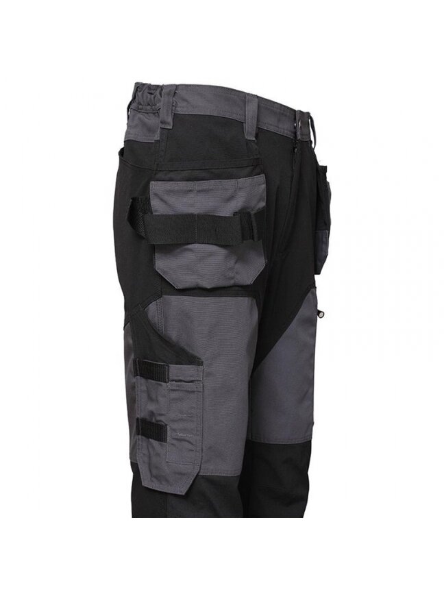 Darbo kelnės Bo Safety Cirius, juoda/pilka, 56 dydis 2