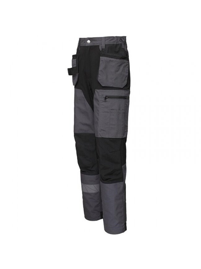 Darbo kelnės Bo Safety, juoda/pilka, 48 dydis 2