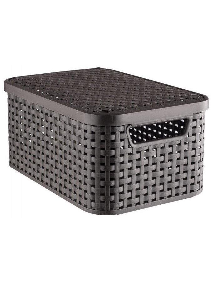 Daiktadėžė CURVER, 6 l, ruda, 29,1×19,8×14,2 cm