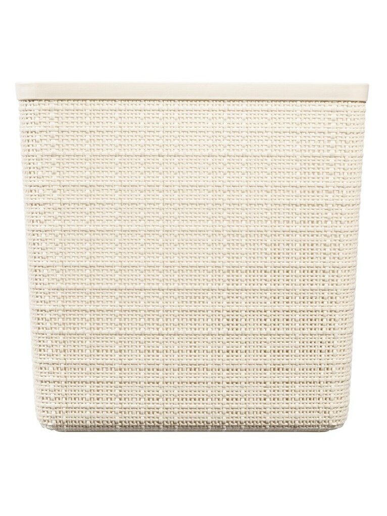 Daiktadėžė CURVER JUTE, 17 l, kreminė, 28×28×27 cm 2 Daiktadėžė CURVER JUTE, 17 l, kreminė, 28×28×27 cm 2