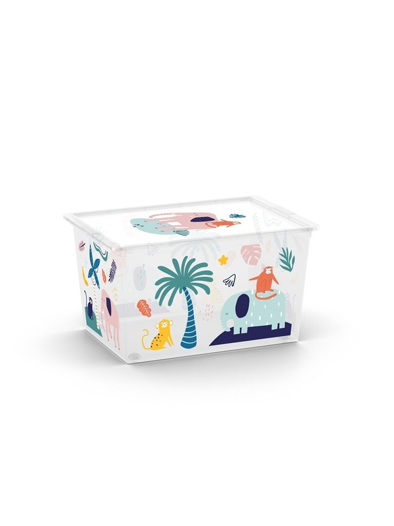 DAIKTADĖŽĖ SU DANGČIU C BOXSTYLE 50L