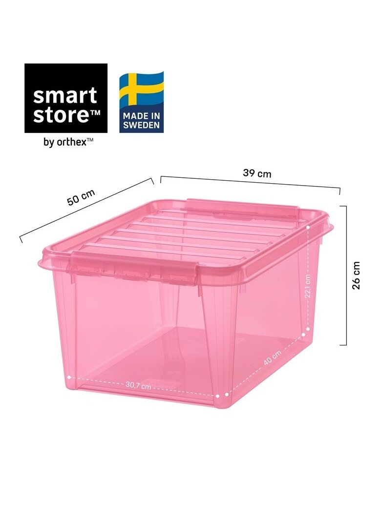 Daiktadėž Colour 31l rožinė 1