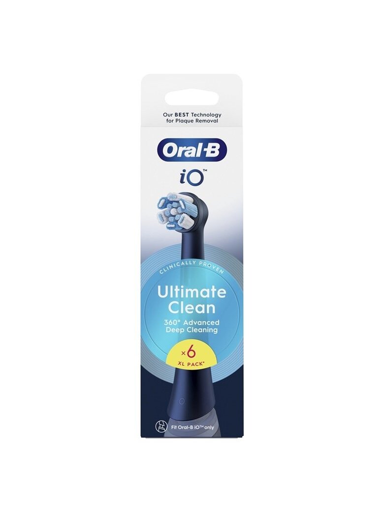 Dantų šepetėlio galvutė Oral-B iO UltimateClean, 6 vnt. 2 Dantų šepetėlio galvutė Oral-B iO UltimateClean, 6 vnt. 2