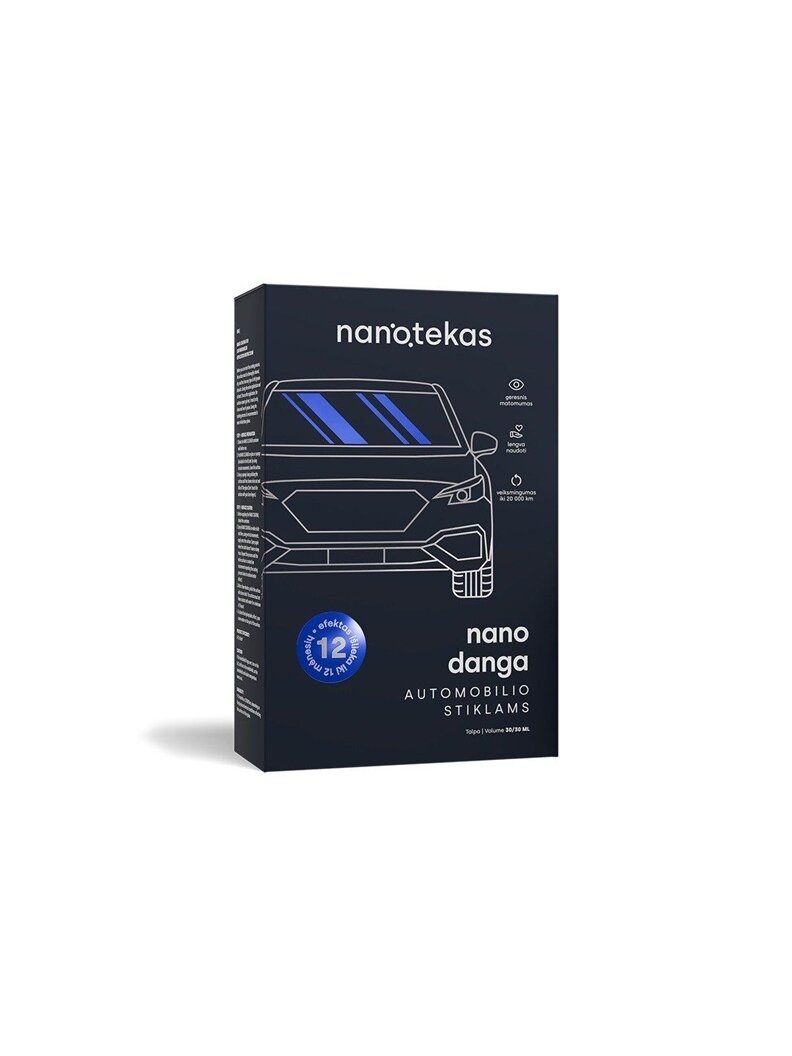 DANGA NANO AUTOMOBILIO STIKLAMS 2X30ML