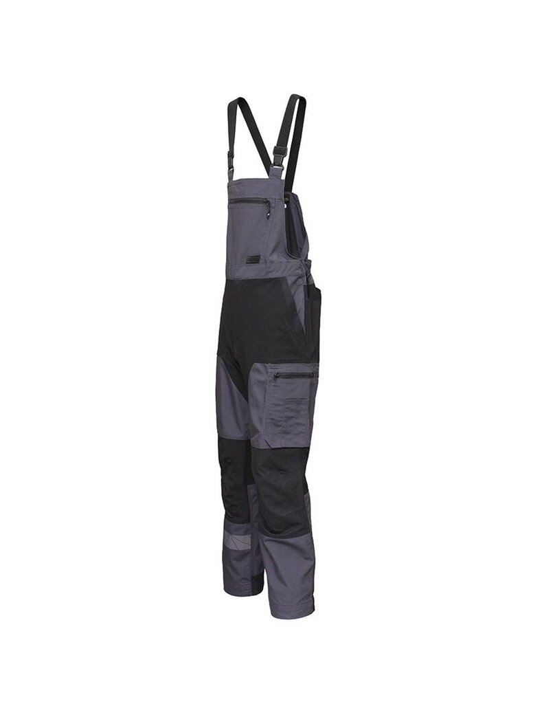 Darbinis puskombinezonis BoSafety Cirius, juoda/pilka 48 dyd 2 Darbinis puskombinezonis BoSafety Cirius, juoda/pilka 48 dyd 2