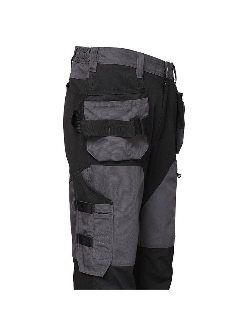 Darbo kelnės Bo Safety Cirius, juoda/pilka, 56 dydis 2 Darbo kelnės Bo Safety Cirius, juoda/pilka, 56 dydis 2
