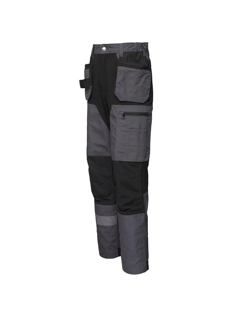 Darbo kelnės Bo Safety, juoda/pilka, 48 dydis 2 Darbo kelnės Bo Safety, juoda/pilka, 48 dydis 2