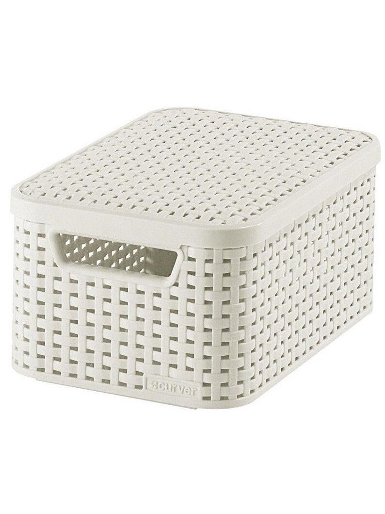Daiktadėžė CURVER, 6 l, kreminė, 29,1×19,8×14,2 cm