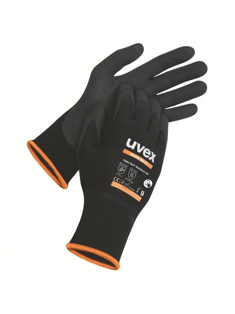 Darbo pirštinės Uvex Athletic Lite Xt, juoda, 8
