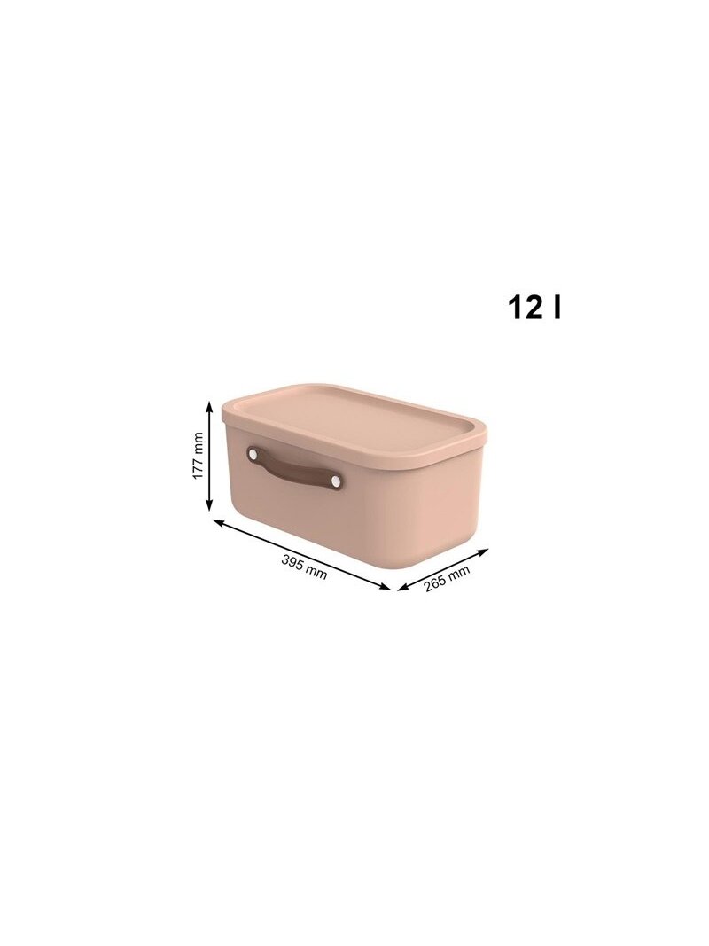 Daiktadėžė Rotho Maloja, 12 l, 39.5 x 26.5 x 17.7 cm 1 Daiktadėžė Rotho Maloja, 12 l, 39.5 x 26.5 x 17.7 cm 1