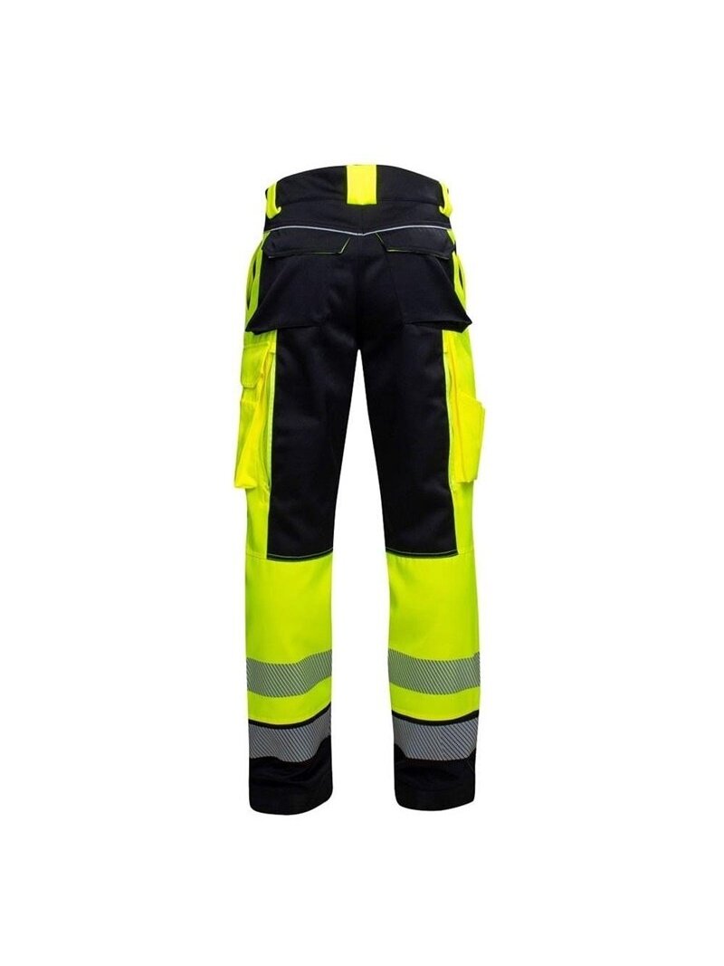 Darbo kelnės Ardon Hi-viz Signal, juoda/geltona, 56 2