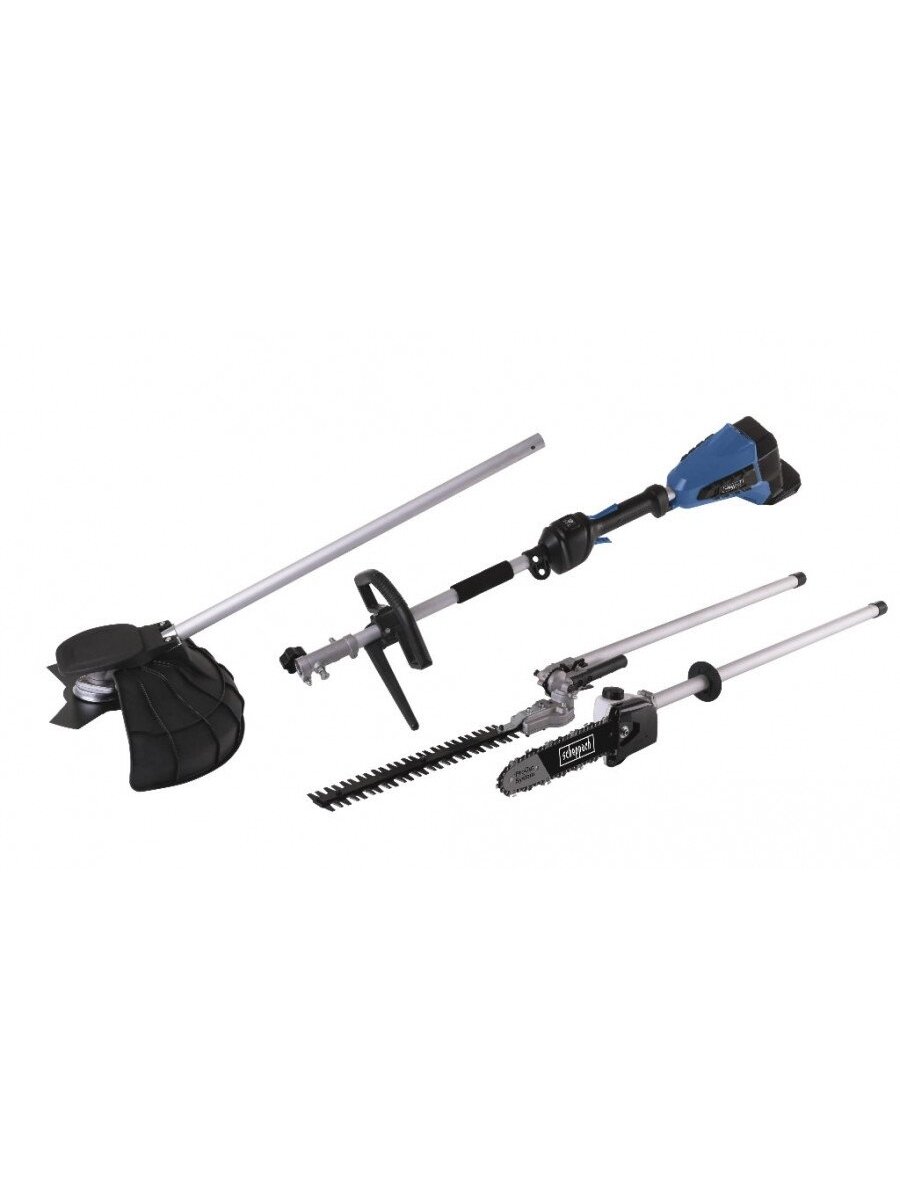 Daugiafunkcinis sodo įrankis BC-MFH400-X 2x20V, Scheppach Daugiafunkcinis sodo įrankis BC-MFH400-X 2x20V, Scheppach