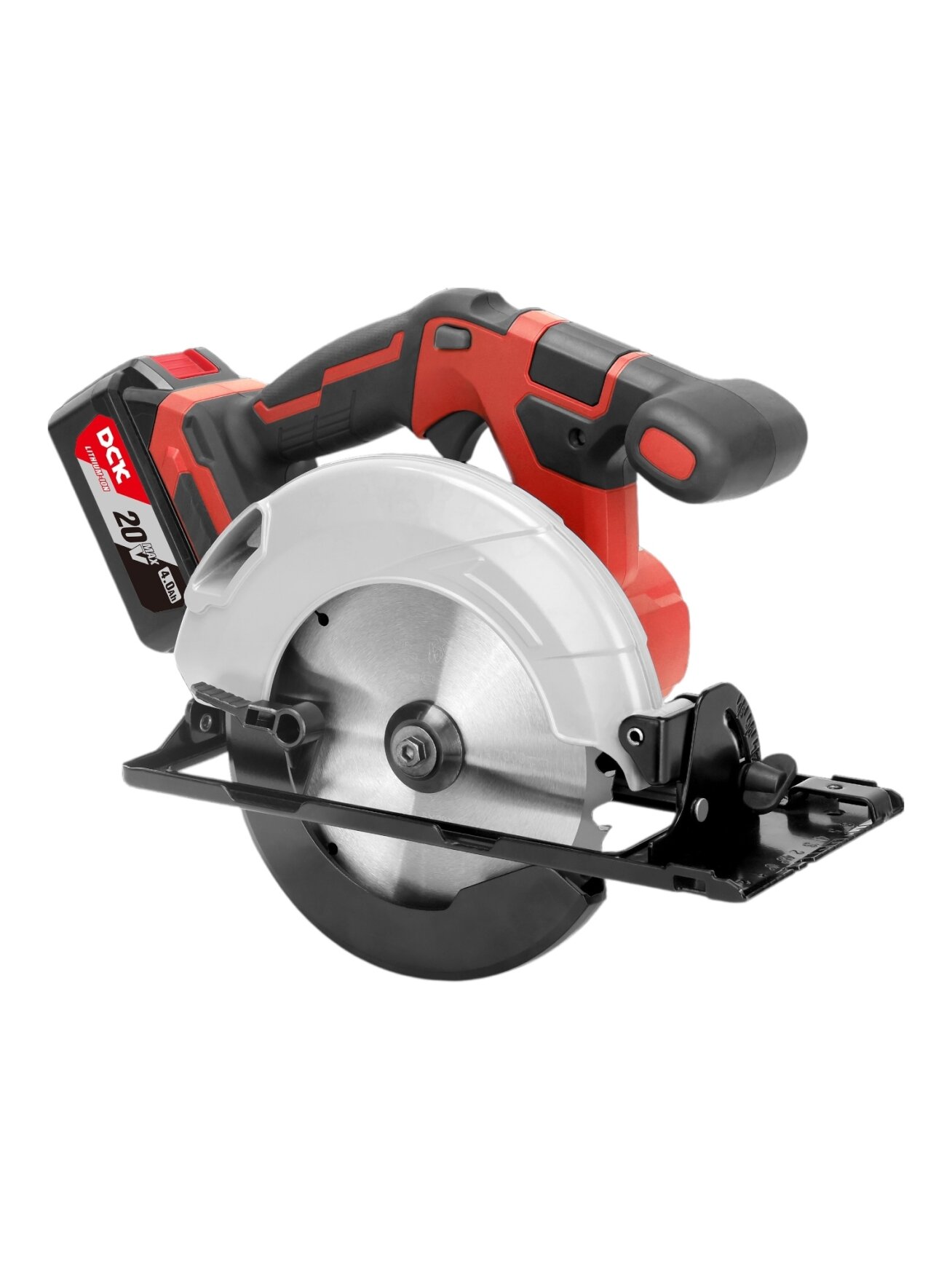 DCK Akumuliatorinis bešepetėlinis diskinis pjūklas 165mm, 20V, KDMY165SFK, DCK (2x5,0Ah akumuliatorius, įkroviklis) DCK Akumuliatorinis bešepetėlinis diskinis pjūklas 165mm, 20V, KDMY165SFK, DCK (2x5,0Ah akumuliatorius, įkroviklis)