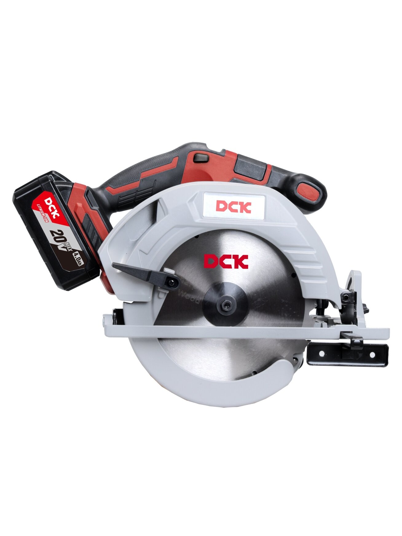 DCK Akumuliatorinis bešepetėlinis diskinis pjūklas 185 mm, 20V, KDMY02-185Z, DCK (be baterijos ir įkroviklio) DCK Akumuliatorinis bešepetėlinis diskinis pjūklas 185 mm, 20V, KDMY02-185Z, DCK (be baterijos ir įkroviklio)