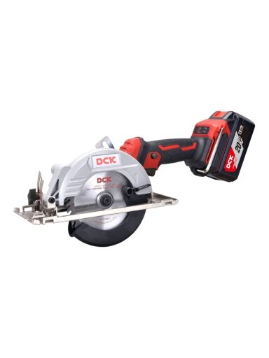 DCK Akumuliatorinis bešepetėlinis diskinis pjūklas 125mm, 20V, KDMY125Z, DCK (be baterijos ir įkroviklio)