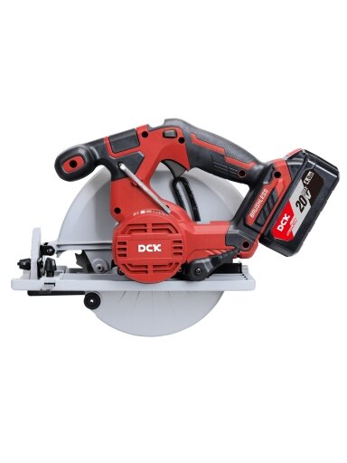 DCK Akumuliatorinis bešepetėlinis diskinis pjūklas 185 mm, 20V, KDMY02-185Z, DCK (be baterijos ir įkroviklio)