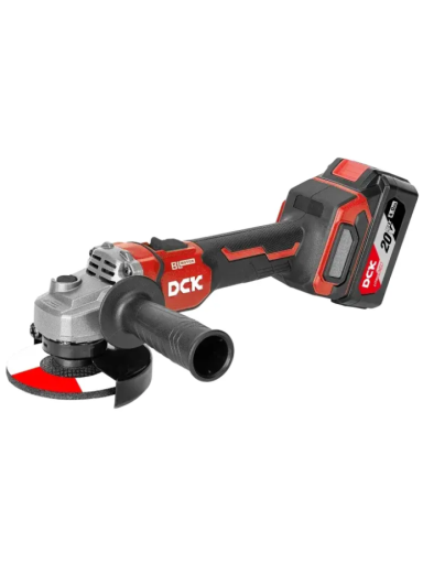DCK Akumuliatorinis bešepetėlinis kampinis šlifuoklis 125mm, 20V, KDSM08-125Z, DCK (be baterijos ir įkroviklio) DCK Akumuliatorinis bešepetėlinis kampinis šlifuoklis 125mm, 20V, KDSM08-125Z, DCK (be baterijos ir įkroviklio)