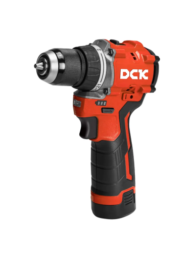 DCK Akumuliatorinis bešepetėlinis suktukas 12V, KDJZ1250EK, DCK (2x2,0Ah akumuliatorius, įkroviklis)