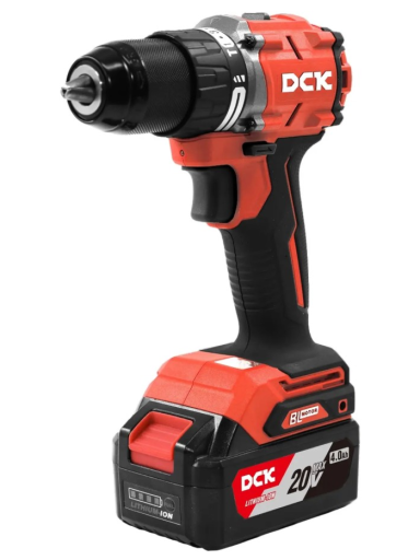 DCK Akumuliatorinis bešepetėlinis suktukas/gręžtuvas 20V, KDJZ2060iAM, DCK (2x2,0Ah akumuliatorius, įkroviklis) DCK Akumuliatorinis bešepetėlinis suktukas/gręžtuvas 20V, KDJZ2060iAM, DCK (2x2,0Ah akumuliatorius, įkroviklis)
