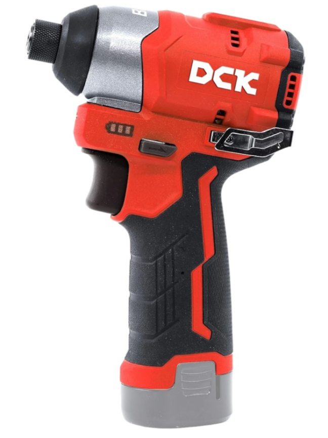 DCK Akumuliatorinis bešepetėlinis smūginis suktukas 12V, KDPL04-8Z, DCK (be baterijos ir įkroviklio) DCK Akumuliatorinis bešepetėlinis smūginis suktukas 12V, KDPL04-8Z, DCK (be baterijos ir įkroviklio)