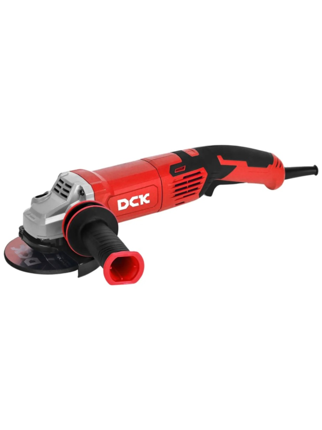 DCK Elektrinis kampinis šlifuoklis su antivibracine rankena 125mm, 1500W, KSM05-125+, DCK DCK Elektrinis kampinis šlifuoklis su antivibracine rankena 125mm, 1500W, KSM05-125+, DCK