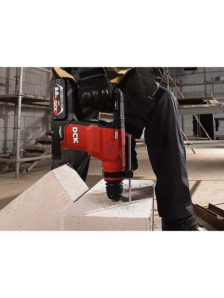 DCK Akumuliatorinis bešepetėlinis perforatorius SDS+, 3,6J, 20V, KRH20V-28Z, DCK (be baterijos ir įkroviklio)