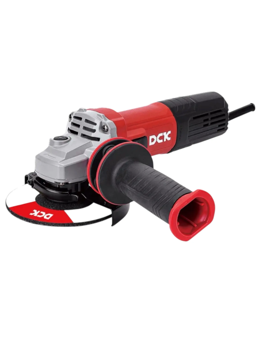 DCK Elektrinis kampinis šlifuoklis su antvibracine rankena 125mm, 950W, KSM03-125S, DCK