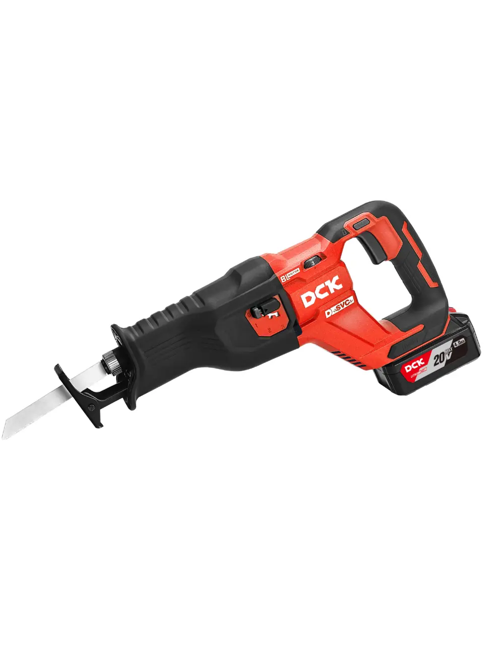 DCK Akumuliatorinis bešepetėlinis tiesinis pjūklas 20V MAX, KDJF32FK, DCK (2x5,0Ah akumuliatorius, įkroviklis) DCK Akumuliatorinis bešepetėlinis tiesinis pjūklas 20V MAX, KDJF32FK, DCK (2x5,0Ah akumuliatorius, įkroviklis)