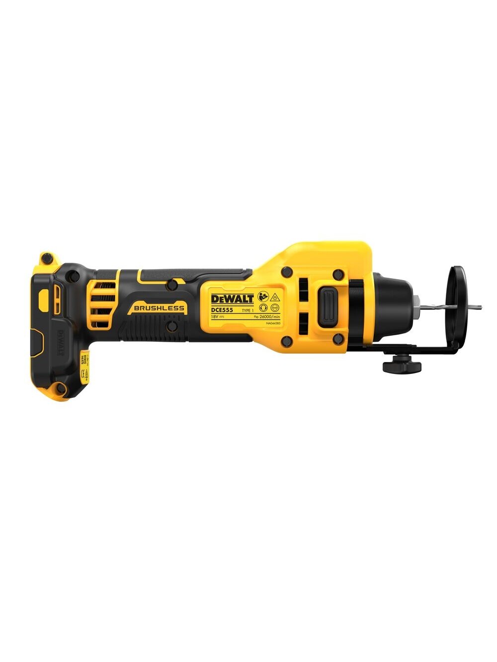 DeWalt Freza gipso kartonui DeWALT DCE555N 18 V 2 DeWalt Freza gipso kartonui DeWALT DCE555N 18 V 2