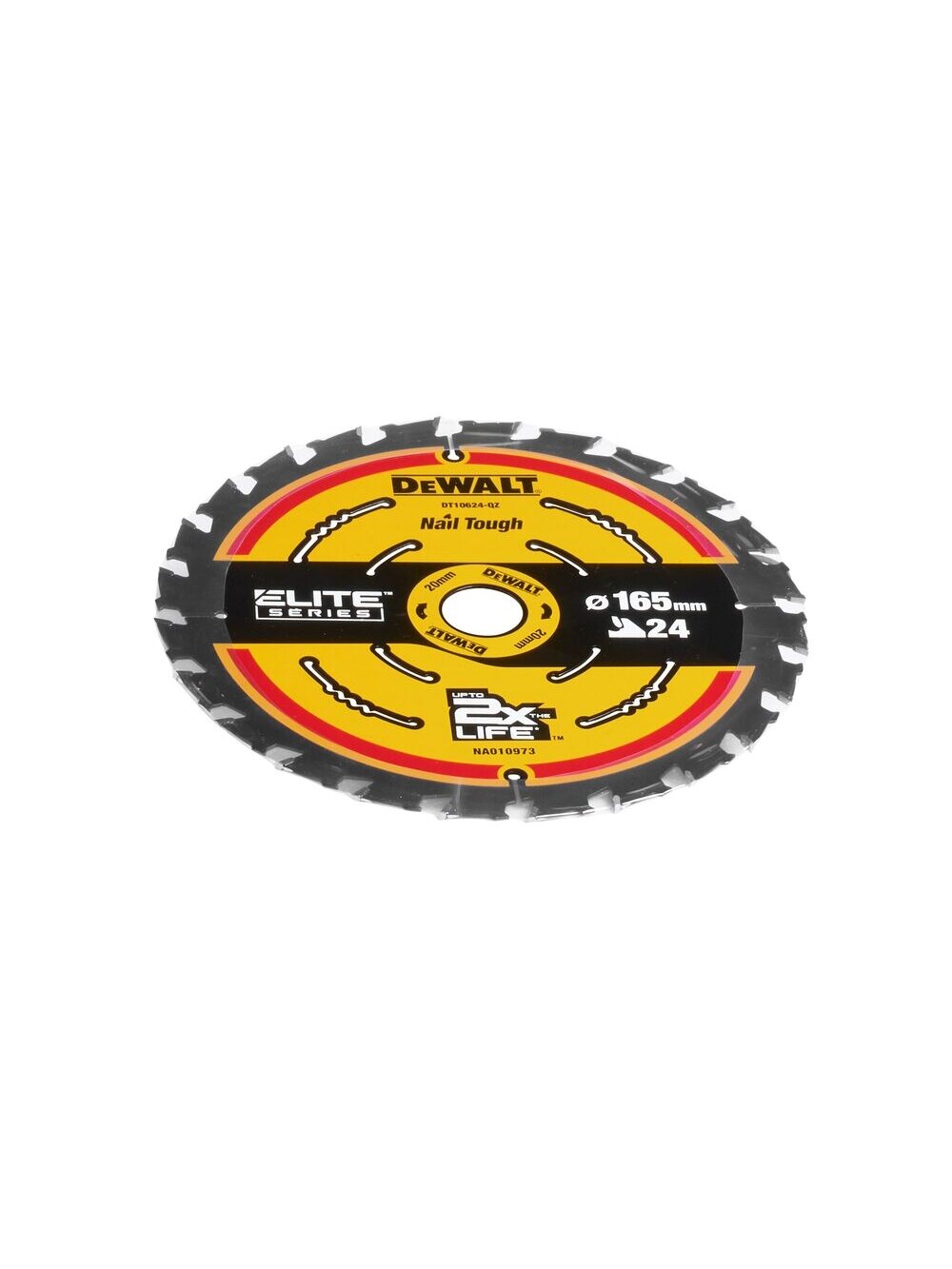 DeWalt Pjov. diskas medienai DeWalt ELITE CSB 165x20mm 24T 1 DeWalt Pjov. diskas medienai DeWalt ELITE CSB 165x20mm 24T 1