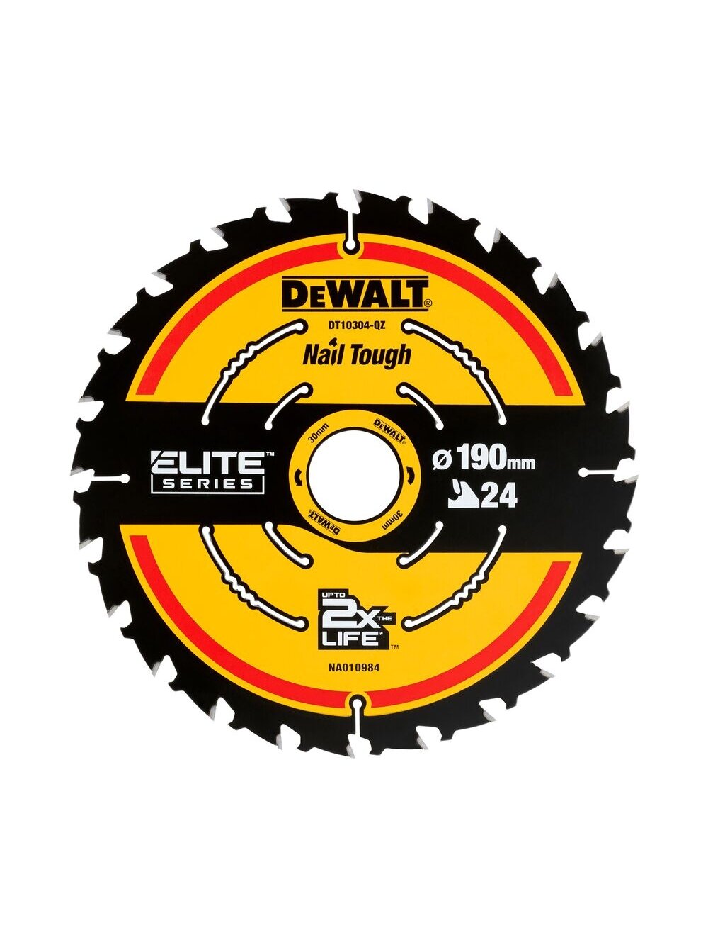DeWalt Pjov. diskas medienai DeWalt ELITE CSB 190x30mm 24T
