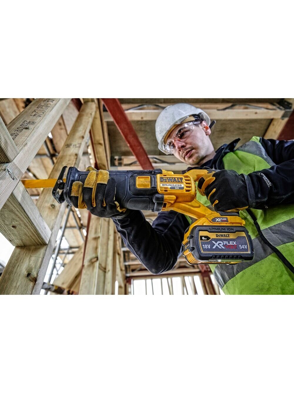DeWalt Tiesinis pjūklas DeWALT DCS389T2 FLEXVOLT 54V 3