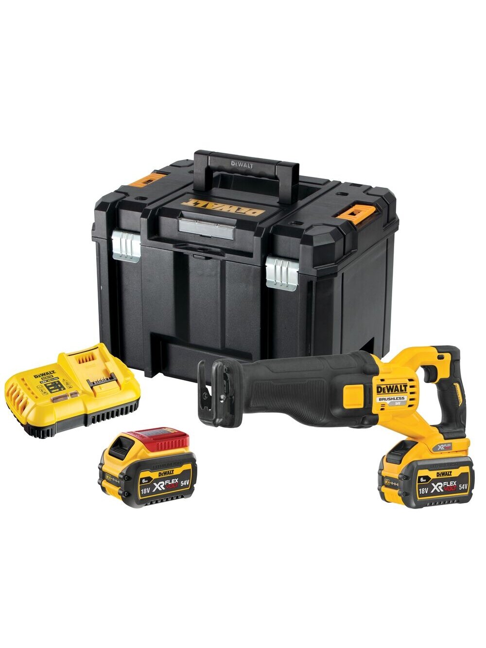 DeWalt Tiesinis pjūklas DeWALT DCS389T2 FLEXVOLT 54V DeWalt Tiesinis pjūklas DeWALT DCS389T2 FLEXVOLT 54V