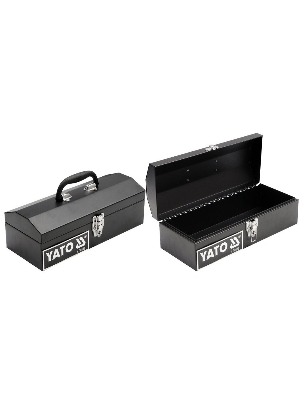 Dėžė įrankiams, metalinė Yato YT-0882 | 360x150x115mm Dėžė įrankiams, metalinė Yato YT-0882 | 360x150x115mm