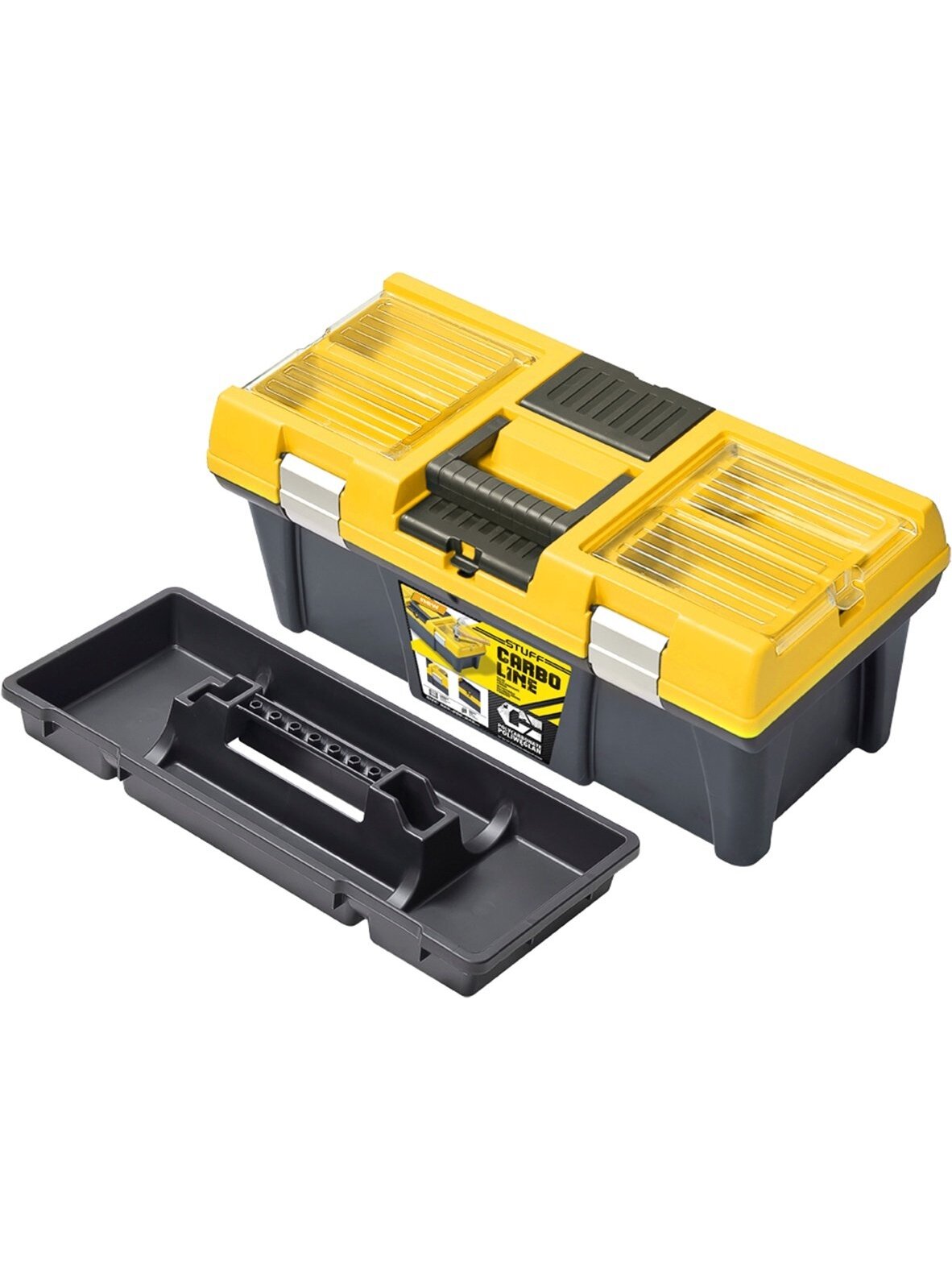 Dėžė įrankiams Patrol Stuff Carbo Semi Profi 20 | geltona (52,5x25,6x24,6cm) Dėžė įrankiams Patrol Stuff Carbo Semi Profi 20 | geltona (52,5x25,6x24,6cm)