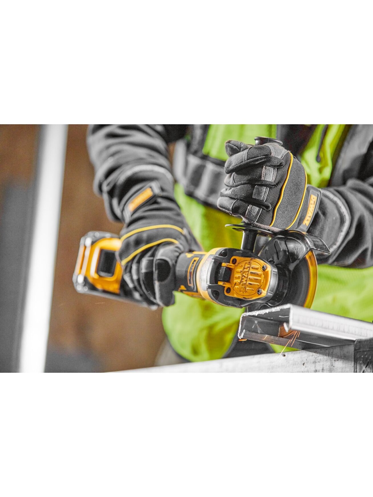 DeWalt Kampinis šlifuoklis Advantage DCG416VSN 18V, DeWALT 3 DeWalt Kampinis šlifuoklis Advantage DCG416VSN 18V, DeWALT 3
