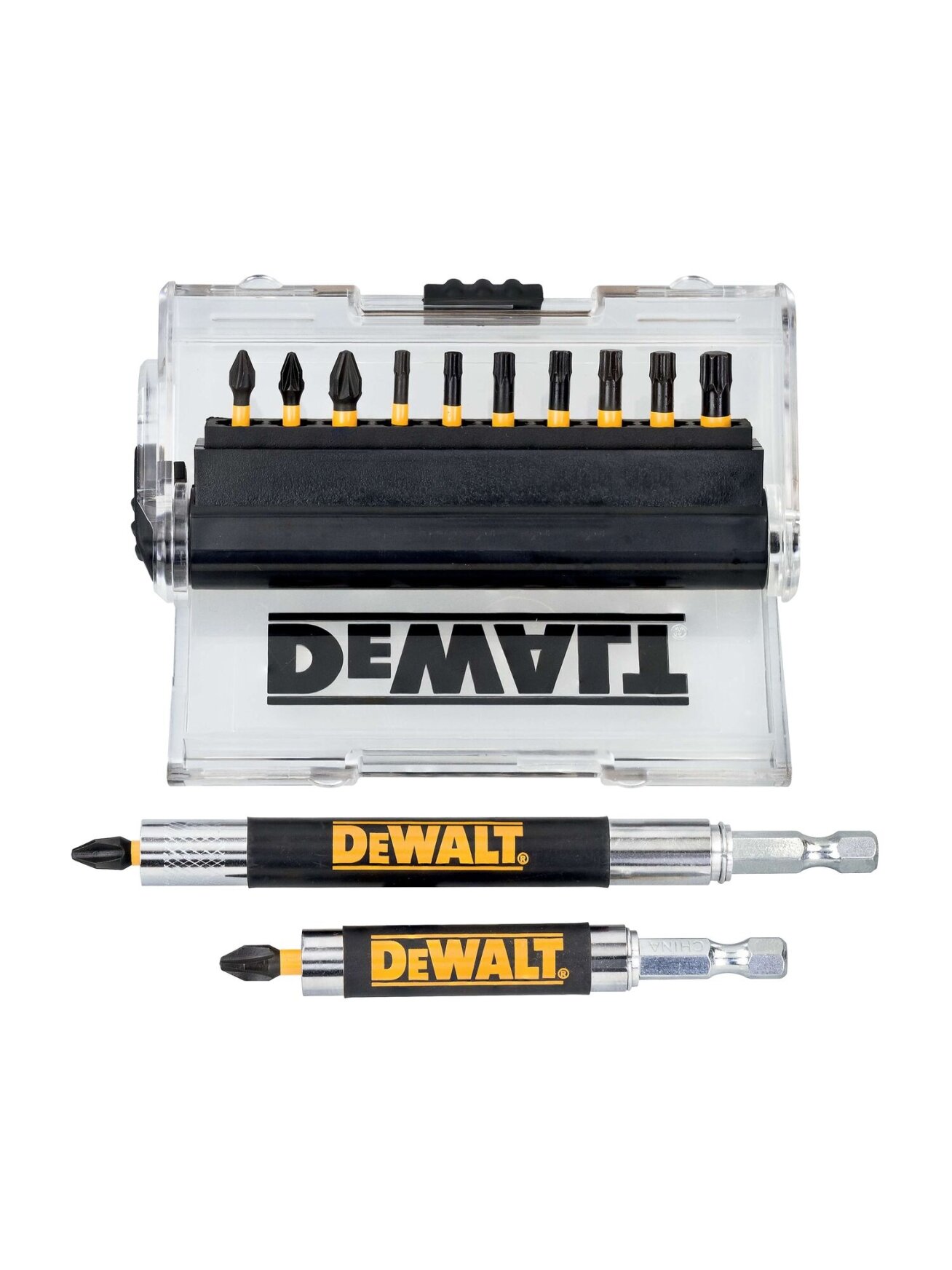 DeWalt Smūginių antgalių rinkinys 25 mm. EXTREME, DeWALT, 14 vnt. DeWalt Smūginių antgalių rinkinys 25 mm. EXTREME, DeWALT, 14 vnt.