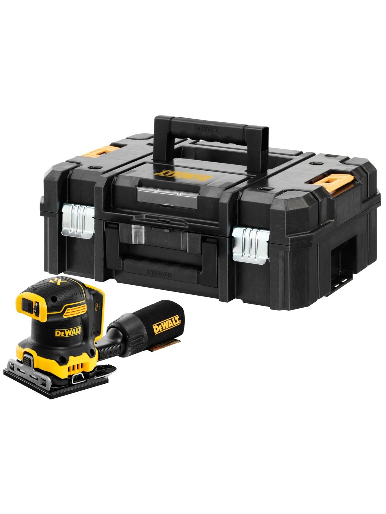DeWalt Vibracinis šlifuoklis DCW200NT 18V, DeWALT DeWalt Vibracinis šlifuoklis DCW200NT 18V, DeWALT