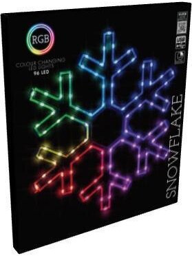 Dekoracija Snaigė su LED, AVX000160, D50 cm įvairių spalvų 1