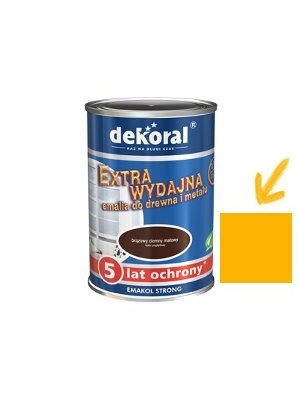Dekoral Emakol Strong, emalis | geltonas (zolta) 0.9 ltr.