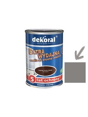 Dekoral Emakol Strong, emalis | pilkas (szara jasna) 0.9 ltr. Dekoral Emakol Strong, emalis | pilkas (szara jasna) 0.9 ltr.