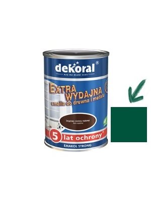 Dekoral Emakol Strong, emalis | sodrus žalias (ziel. soczyst) 0,9 ltr. Dekoral Emakol Strong, emalis | sodrus žalias (ziel. soczyst) 0,9 ltr.