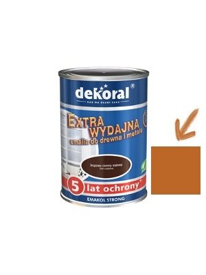 Dekoral Emakol Strong, emalis | šv. riešutas (orech. jasn.) 0,9 ltr. Dekoral Emakol Strong, emalis | šv. riešutas (orech. jasn.) 0,9 ltr.